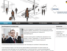 Tablet Screenshot of dada-consult.com